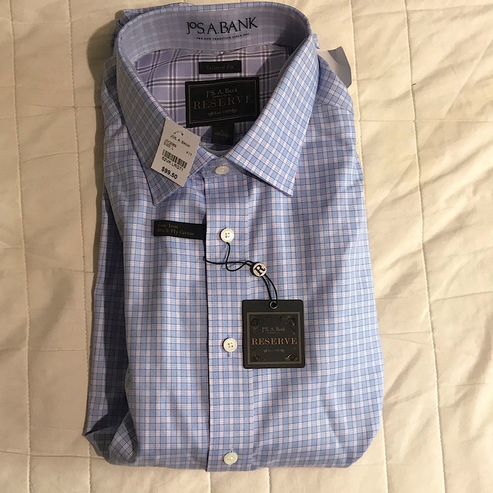 Large Joseph A. Bank button down shirt